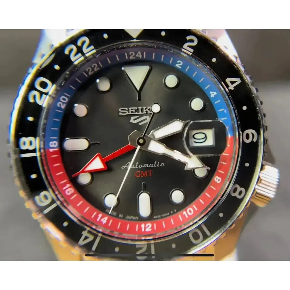Seiko 5 Sports SKX GMT Automatic Men's Watch SSK019 - Watch Enclave