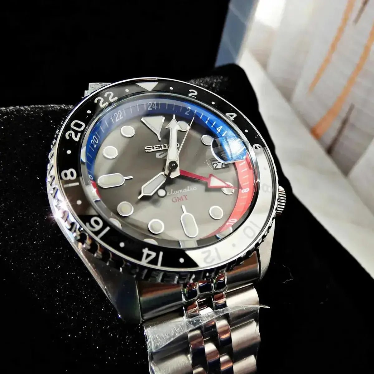 Seiko 5 Sports SKX GMT Automatic Men's Watch SSK019 - Watch Enclave
