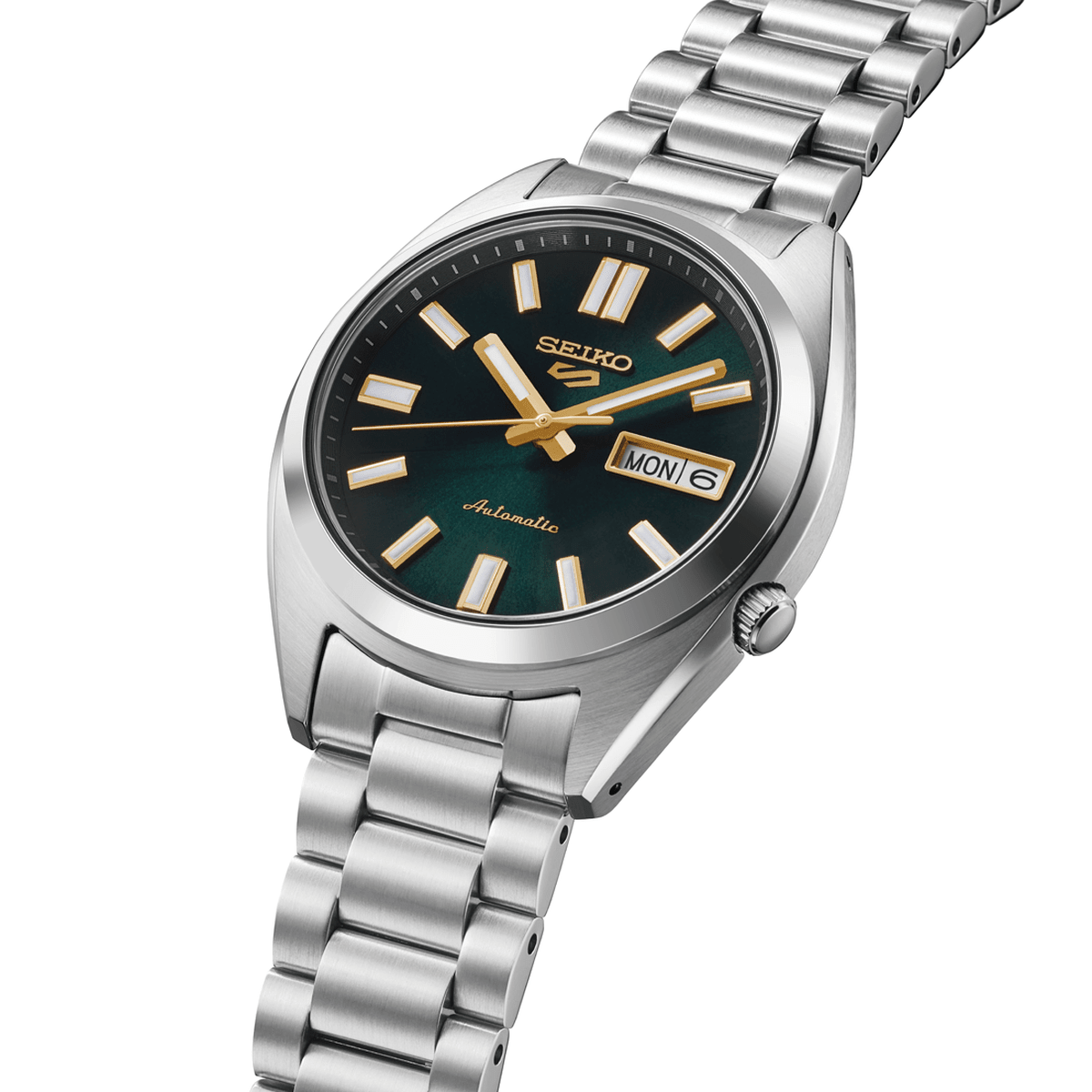 Seiko 5 Sports SNXS Dark Green Automatic Men's Watch SRPL57K1 - Watch Enclave