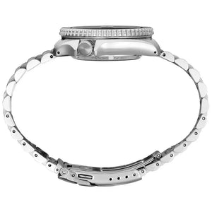 Seiko SSK019K1 5 Sports Special Edition Automatic Grey Dial Silver Steel Strap Watch For Men Seiko