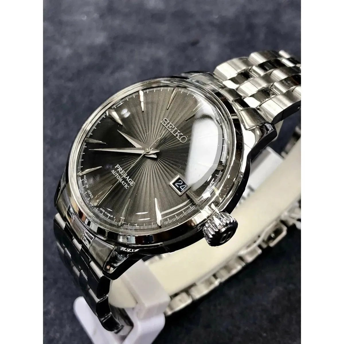Seiko Presage Cocktail Time 'Espresso Martini' Made in Japan Automatic Men's Watch SRPE17J1 - Watch Enclave