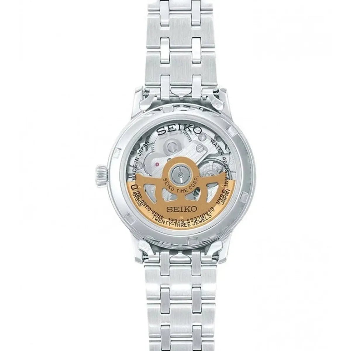 Seiko Presage Cocktail Time 'Mockingbird' Green Made in Japan Automatic Men's Watch SRPE15J1 - Watch Enclave