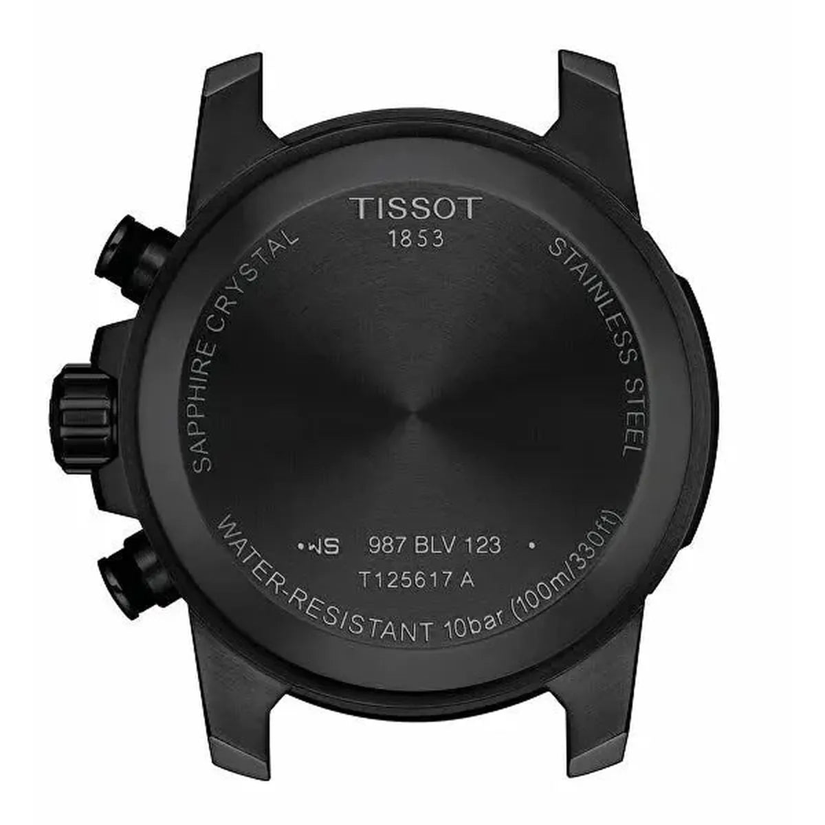 Tissot T125.617.36.081.00 Supersport Chrono Grey Dial Black Nylon Strap Watch For Men Tissot