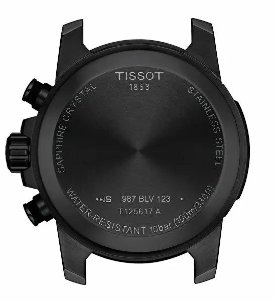 Tissot T125.617.36.081.00 Supersport Chrono Grey Dial Black Nylon Strap Watch For Men Tissot