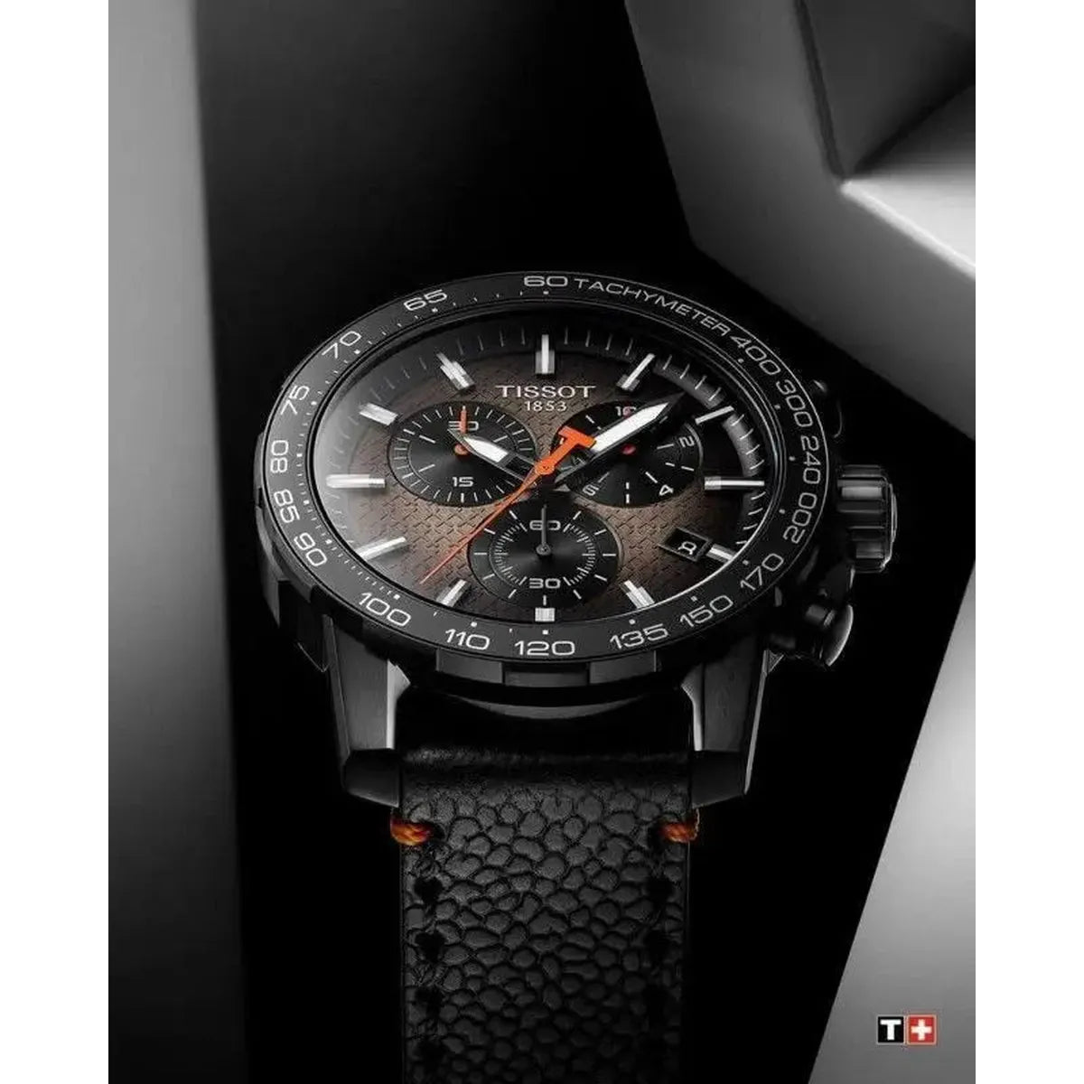 Tissot T125.617.36.081.00 Supersport Chrono Grey Dial Black Nylon Strap Watch For Men Tissot