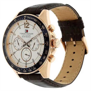 Tommy Hilfiger 1791118 Men's Luke Brown Chronograph Watch Tommy Hilfiger