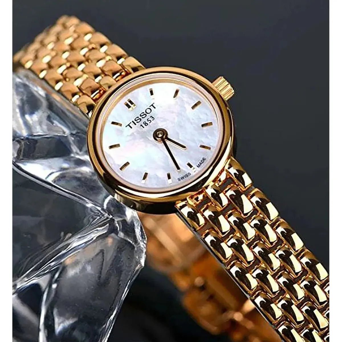 Tissot Classic Dream 42mm Black Dial Rose Gold PVD Men's Watch T058.009.33.111.00 - Watch Enclave