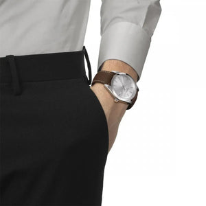 Tissot PR 100 T127.410.16.031.00 – 40mm Men’s Silver Dial Swiss Watch-Tissot-Watch Enclave