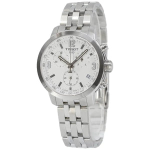 Tissot PRC 200 Chronograph 41mm Silver Dial Men's Watch T055.417.11.017.00 - Watch Enclave