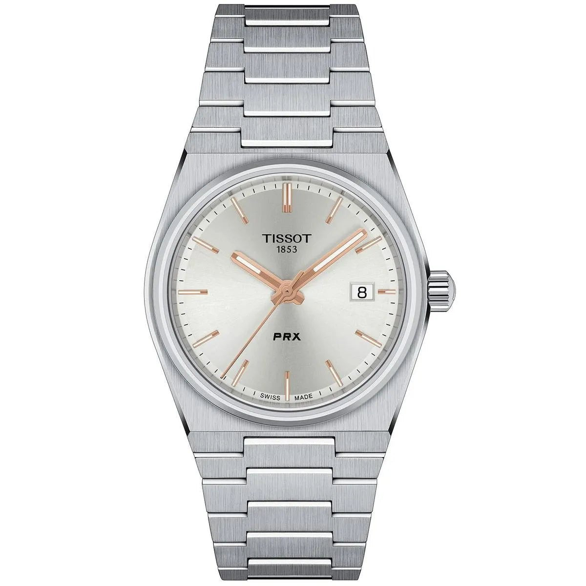 Tissot PRX 35mm Silver Dial Quartz Lady's Women's Watch T137.210.11.031.00 - Watch Enclave