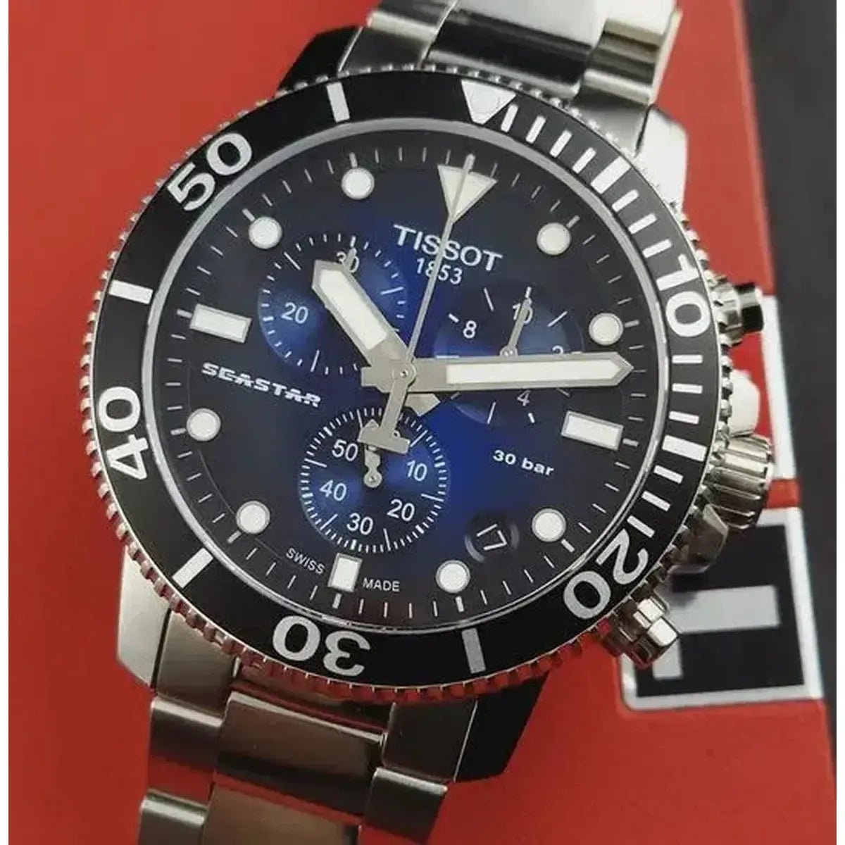 Tissot Seastar 1000 Chronograph Quartz Men's Watch T120.417.11.041.01 - Watch Enclave