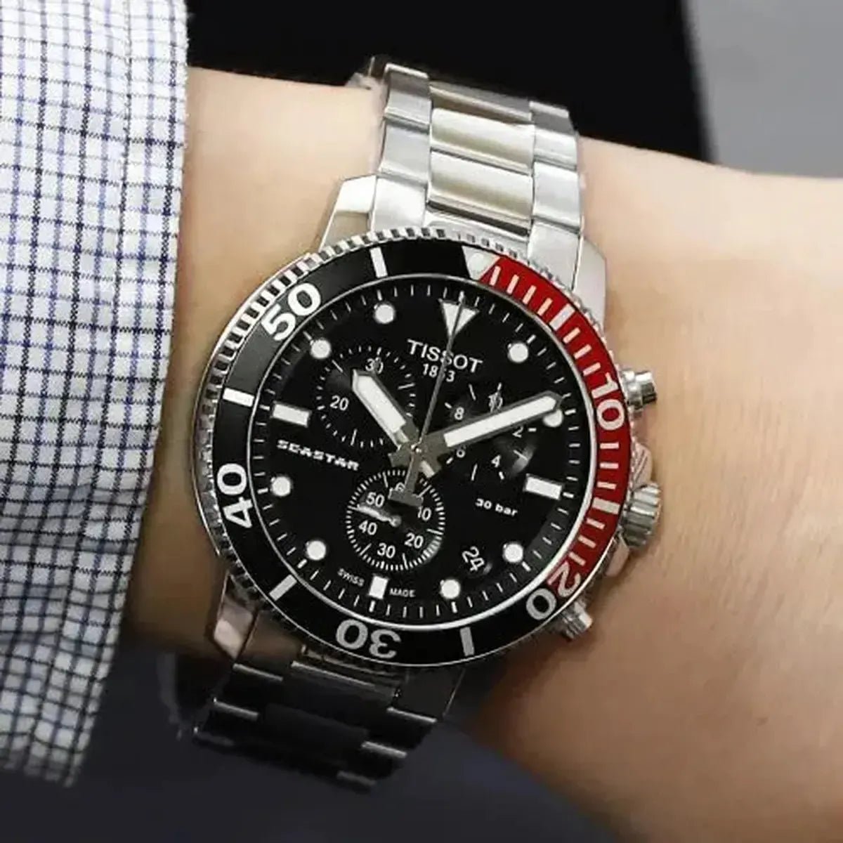 Tissot Seastar 1000 Chronograph Quartz Men's Watch T120.417.11.051.01 - Watch Enclave