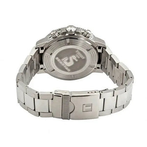 Tissot T120.417.11.041.01 Seastar 1000 Chronograph Driver Blue Dial Silver Steel Strap Watch For Men Tissot