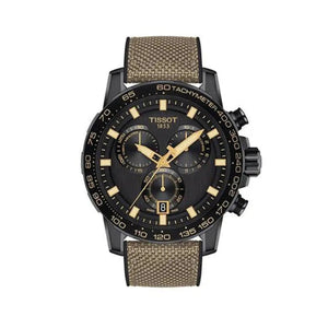 Tissot Supersport Chrono 45.5mm Black PVD Chronograph Men's Watch T125.617.37.051.01 - Watch Enclave