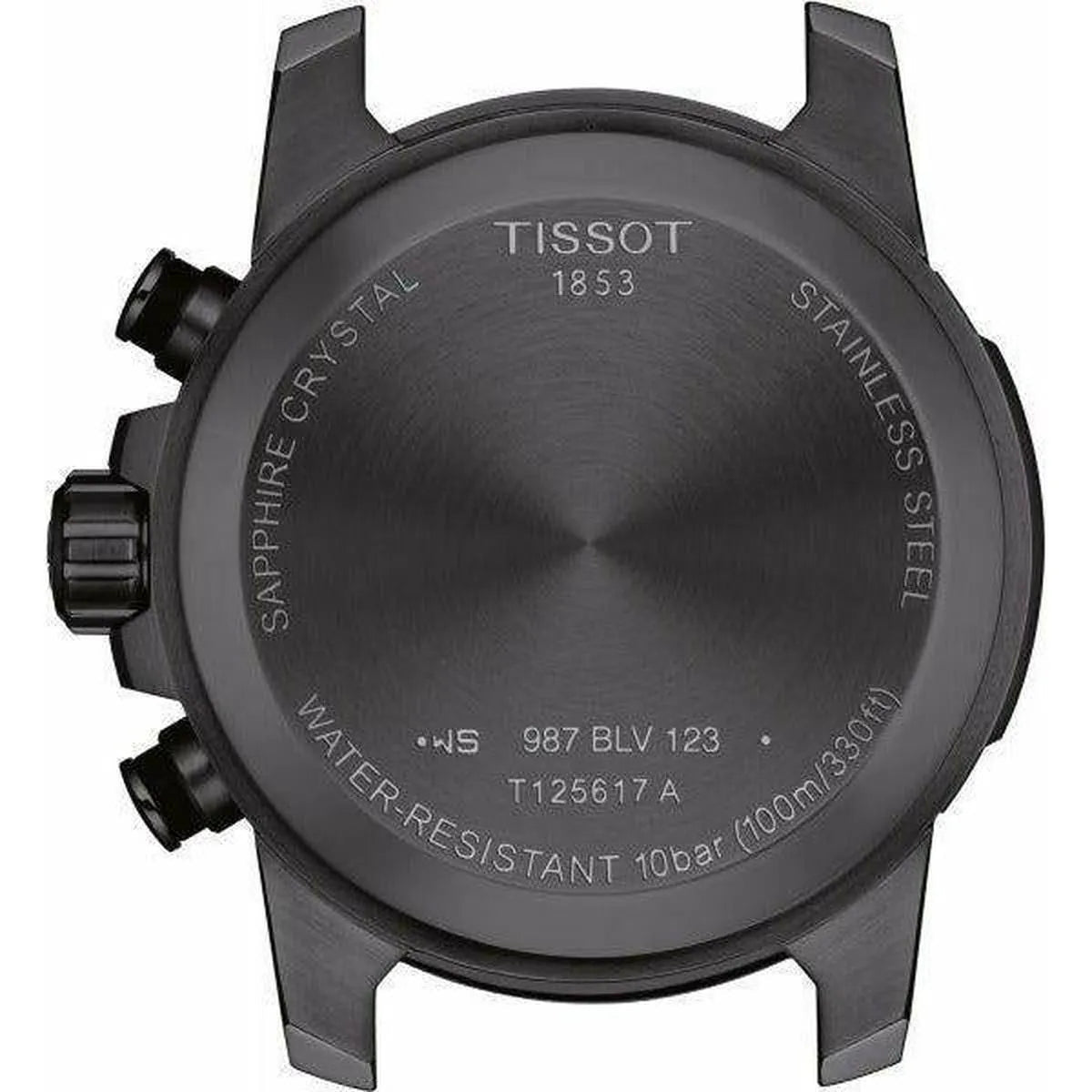 Tissot Supersport Chrono 45.5mm Black PVD Chronograph Men's Watch T125.617.37.051.01 - Watch Enclave