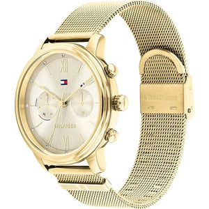 Tommy Hilfiger 1782302 Ladies Blake Gold Mesh Watch Tommy Hilfiger