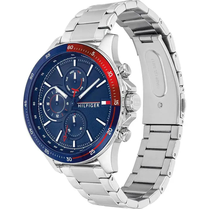 Tommy Hilfiger 1791718 Bank Chronograph Men's Watch Tommy Hilfiger