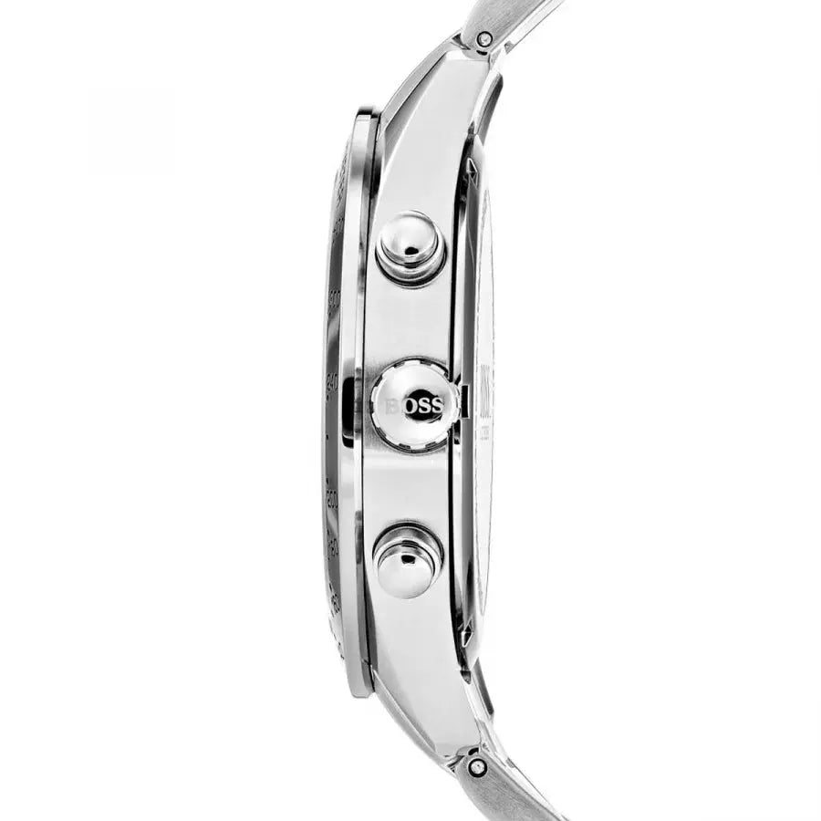 Hugo Boss 1513582 Talent Blue Dial Silver Steel Strap Watch for Men Hugo Boss